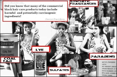 CFL Graphic-black haircare toxic