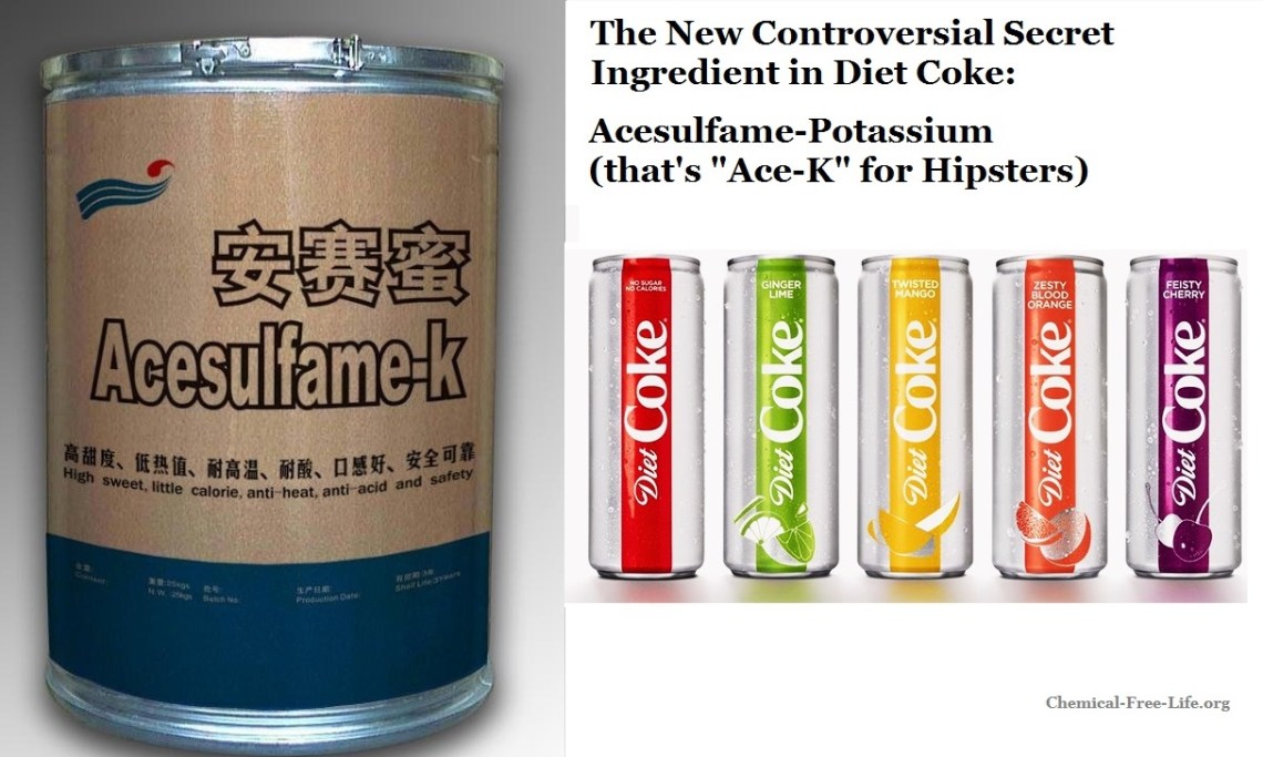 The Controversial Additive in New Diet Coke – Chemical Free Life