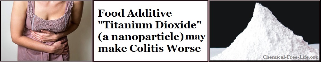 titanium dioxide worsens colitis