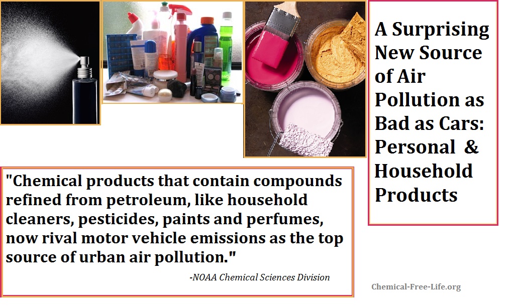 personal and household products cause air pollution as bad as cars