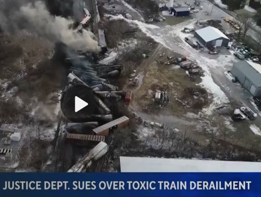 train derail lawsuit from DOJ+EPA
